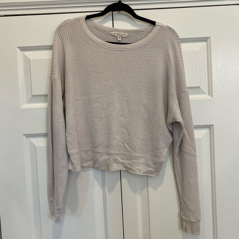 Urban Outfitters waffle knit long sleeve